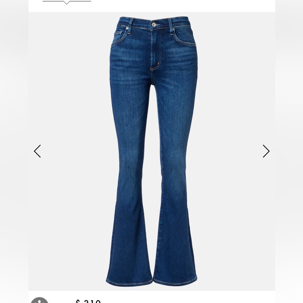 Citizens Of Humanity Dark Blue Lilah Jeans size 25